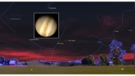 The moon and Venus take a morning stroll through the sky on Oct. 19