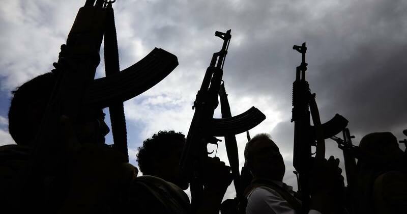 Ship off the coast of Yemen ablaze after being struck