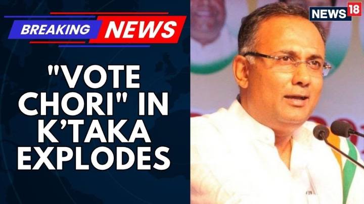 Karnataka MLA Dinesh Gundu Rao Speaks Exclusively Amid Rows Over "Vote Chori" In Karnataka