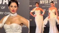 Nargis Fakhri Shines In Chic White Gown At Shalini Passi's Star