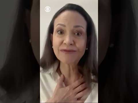 María Corina Machado reflects on receiving the Nobel Peace Prize #shorts