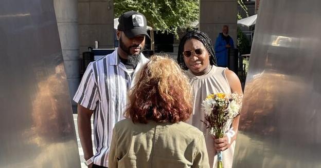 Staff at Greensboro hospital helps couple get married just before baby girl arrives