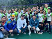Entregan dos canchas deportivas rehabilitadas en urbanización El Encanto
