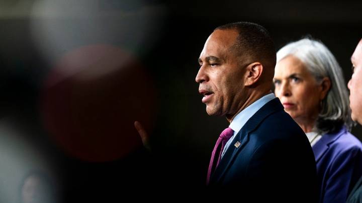 Watch live: Jeffries to speak as tensions rise amid government shutdown