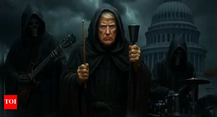 'Don't fear the reaper': Trump goes on bizarre AI video spree, again; features Russ Vought, JD Vance