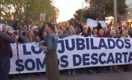 Una marcha tensiona la presencia de Milei en Mar del Plata