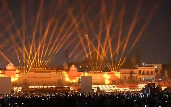 Ayodhya Deepotsav: New World Records With 26.17 Lakh Diyas, 2128 People Performing Aarti Together