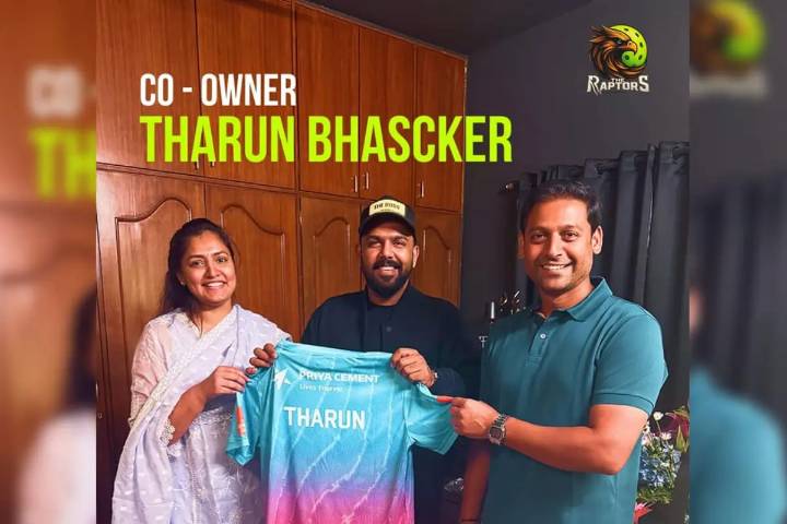 Tharun Bhascker Joins The Raptors as Co-owner Ahead of Hyderabad Pickleball League Kick