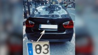 Falsea su matrícula con cinta aislante para entrar en una zona de bajas emisiones y acaba con una multa de 6.000 euros