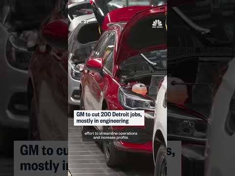 GM to cut 200 Detroit jobs, mostly in engineering