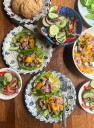 Marinated pork tenderloin stars in this budget weeknight meal