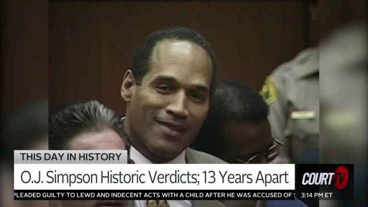October 3: O.J. Simpson’s Historic Verdicts, Exactly 13 Years Apart