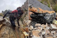 Driver Falls 300 Feet from 'Treacherous' Highway and Is Rescued with Only Minor Injuries