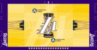 Lakers new NBA Cup court revealed