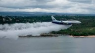 Sorpresa en Córdoba: un Boeing 737 realizó un vuelo rasante sobre el Lago San...