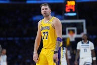Deadspin | Report: Lakers G Luka Doncic to miss a week with finger, leg injuries