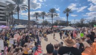 ‘You’re not alone’: Thousands of ‘No Kings’ protestors march to Duval County Courthouse chanting, waving signs