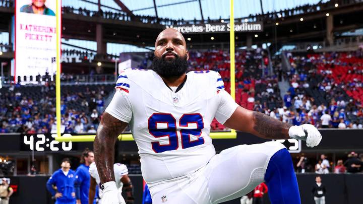 Bills announce pregame injury update on DT DaQuan Jones