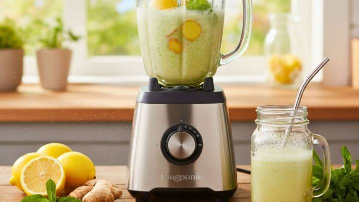 Licuar limón, jengibre y menta: qué beneficios tiene y para qué sirve