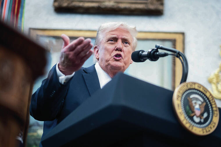 Letter: Can Trump extend streak and end Ukraine war?