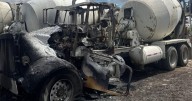 Livelihood of Colorado family hangs in the balance after arsonist sets concrete mixer trucks ablaze
