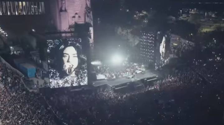Nicki Nicole volvió a Rosario y cantó ante más de 250 mil personas en el Monumento a la Bandera