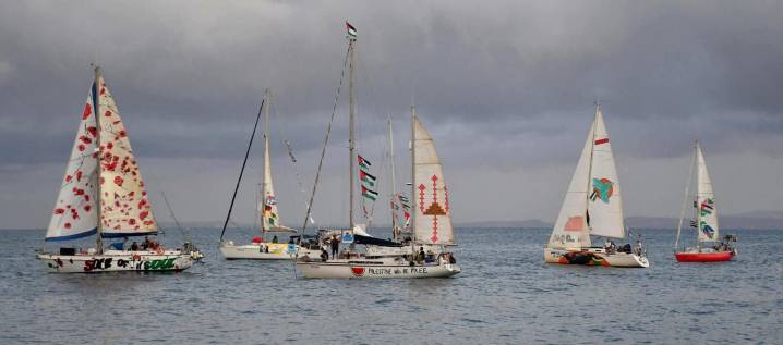"No nos detendremos hasta que Palestina sea libre": Flotilla Sumud