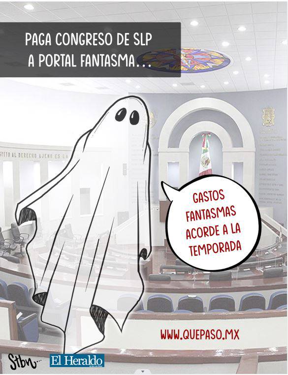 PAGA CONGRESO DE PORTAL FANTASMA