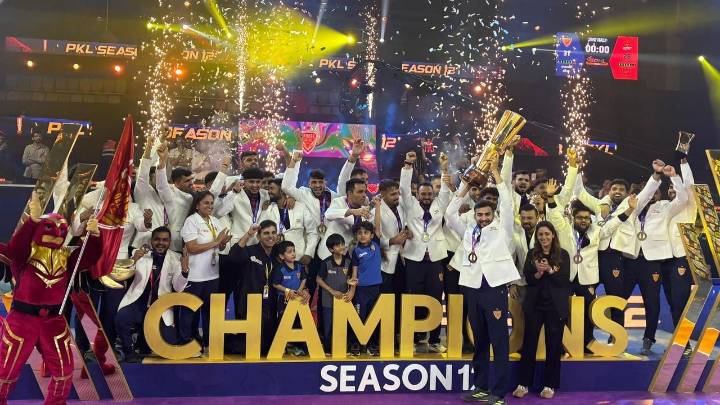 Dabang Delhi lift PKL 12 title after nail-biting victory against Puneri Paltan at home