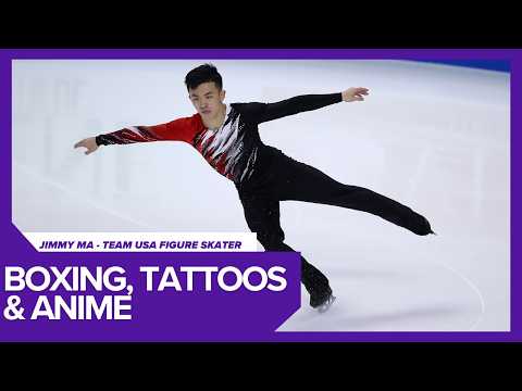 Team USA figure skater Jimmy Ma on boxing, anime, tattoos & breaking out of his comfort zone