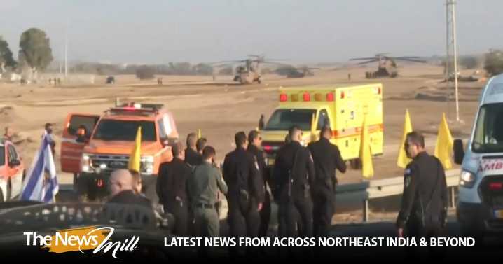 First seven hostages from Gaza handed over to Israeli forces, reports Israeli media