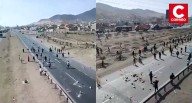 Pescadores bloquean Panamericana Sur en Pucusana en protesta por veda de la pota