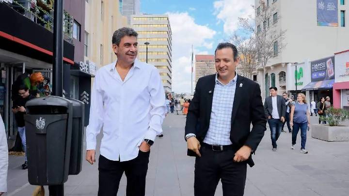 “Un tiburón en Chihuahua”: Alcalde Marco Bonilla recibe al empresario Arturo Elías Ayub