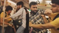 'Uncle Ji Toh Purane Sher Nikle': Delhi Metro Brawl Video Sparks Hilarious Reactions Online
