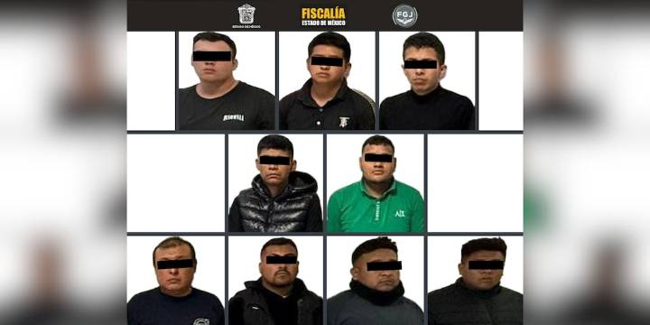 Procesan a nueve presuntos extorsionadores carreteros del Edomex, presumían ser del grupo criminal GOET