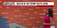 First Alert Forecast - 90 degrees continuing to hold on