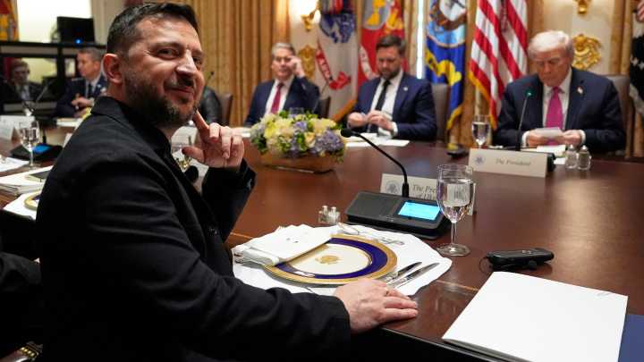 After Zelenskyy meeting, Trump calls on Ukraine and Russia to ‘stop where they are’ and end the war