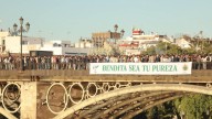 Las imágenes del traslado de la Esperanza de Triana a la Catedral