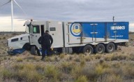 Un camión despistó sobre la Ruta N° 3