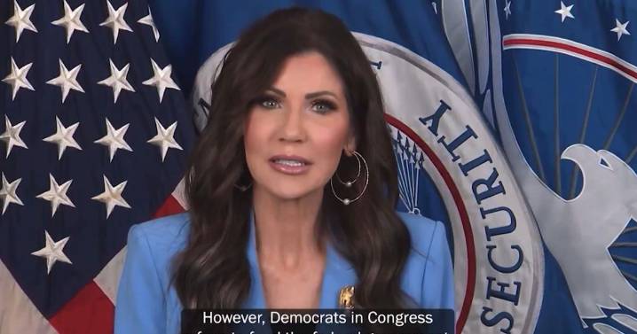 Multiple airports refuse to play Kristi Noem video that blames Democrats for government shutdown