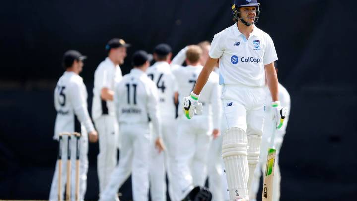 Sam Konstas misfires in first shield test as rain hampers WACA bat