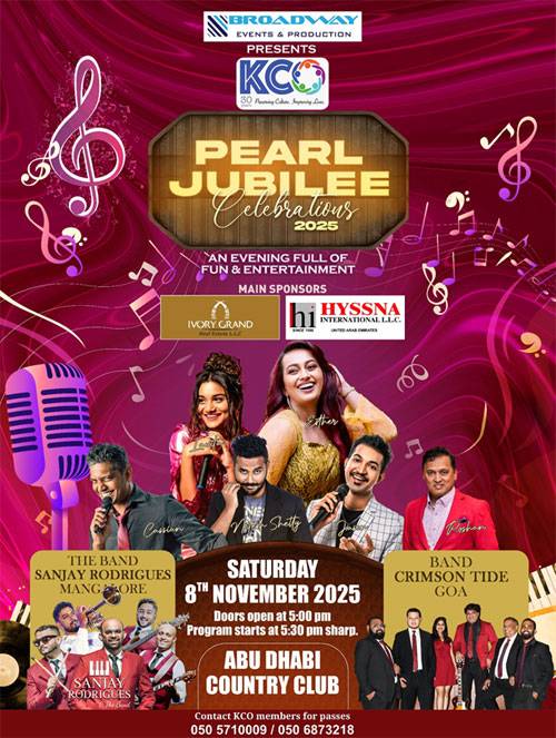 KCO Pearl Jubilee in Abu Dhabi - An evening full of fun and entertainment