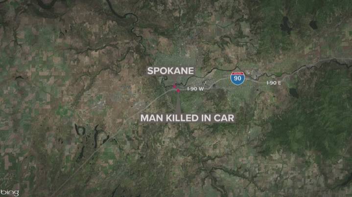 Man shot and killed inside a car in Spokane