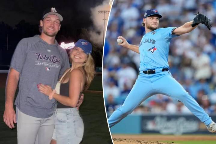 Trey Yesavage's girlfriend posts emotional World Series message after Blue Jays heroics