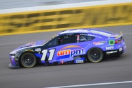 Denny Hamlin surges late to win South Point 400, advance to Championship 4