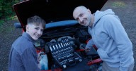 East Lothian teen buys first car from scrapyard aged 14 and repairs it using YouTube