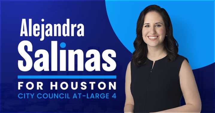 Alejandra Salinas Reports Fundraising Total in Houston City Council Special Election