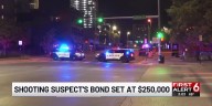 Shooting suspect's bond set at $250K
