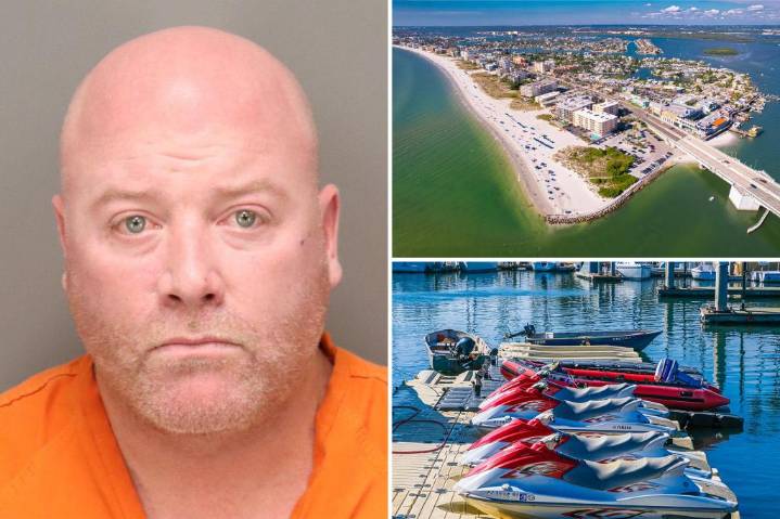 NY dad charged with drunkenly crashing jet ski, seriously injuring two young children