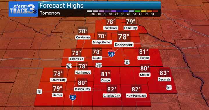 Transitioning Temperatures and Rain Potential Ahead, Frost Possible Later Next Week